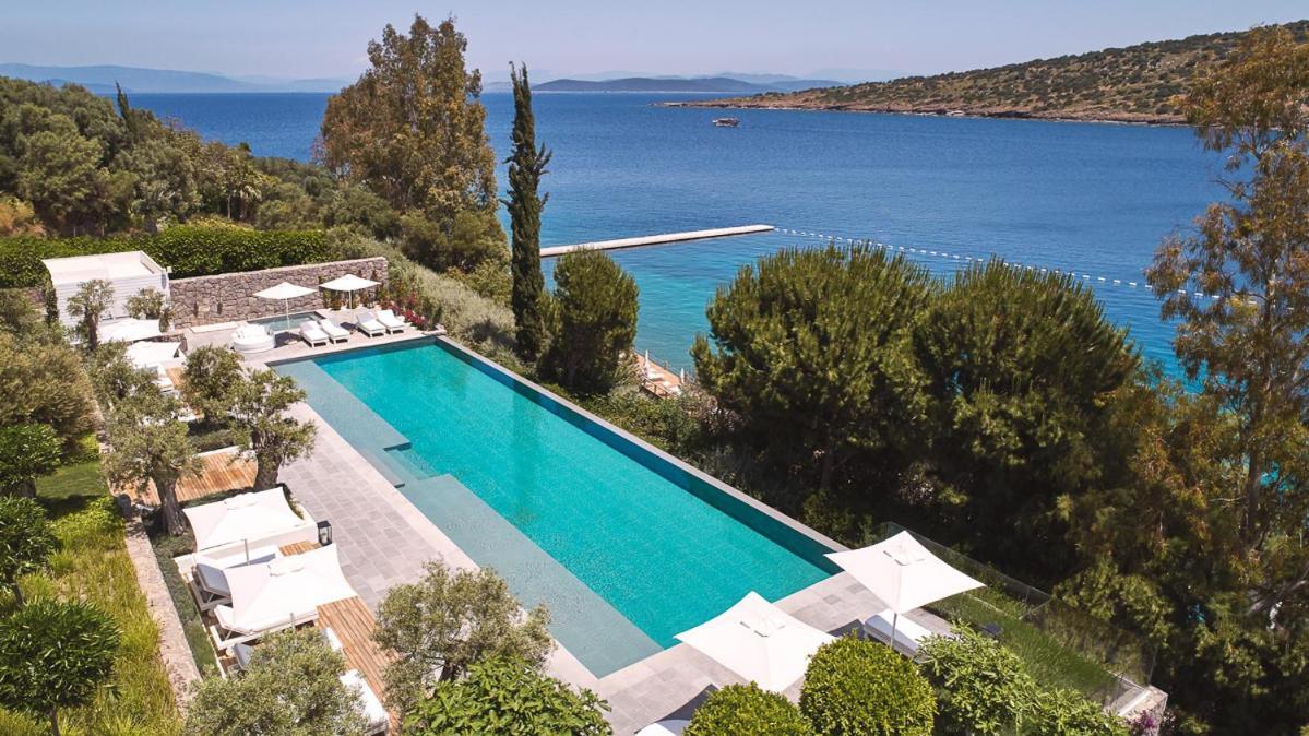 Gebze Villa Sleeps 24 With Pool And Air Con Göltürkbükü Dış mekan fotoğraf